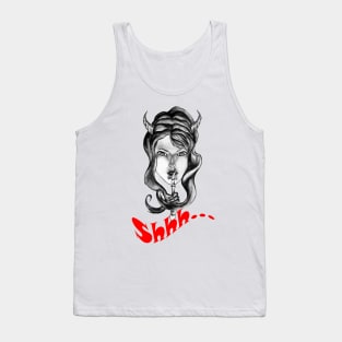 Shhh. Tank Top